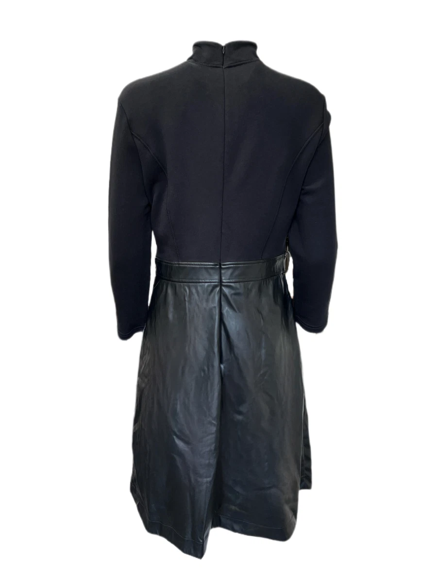 Max mara leather clearance dress