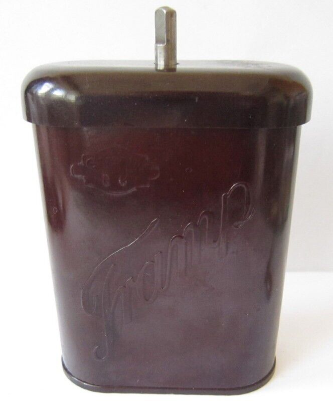 Vintage Antique TRAMP Coffee Grinder, Pepper Mill Military, WWII, NOS # 169