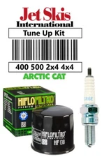 Arctic Cat 400 500 2wd 4wd Auto Tune Up Kit NGK Spark Plug Oil Filter 2x4 4x4 LE