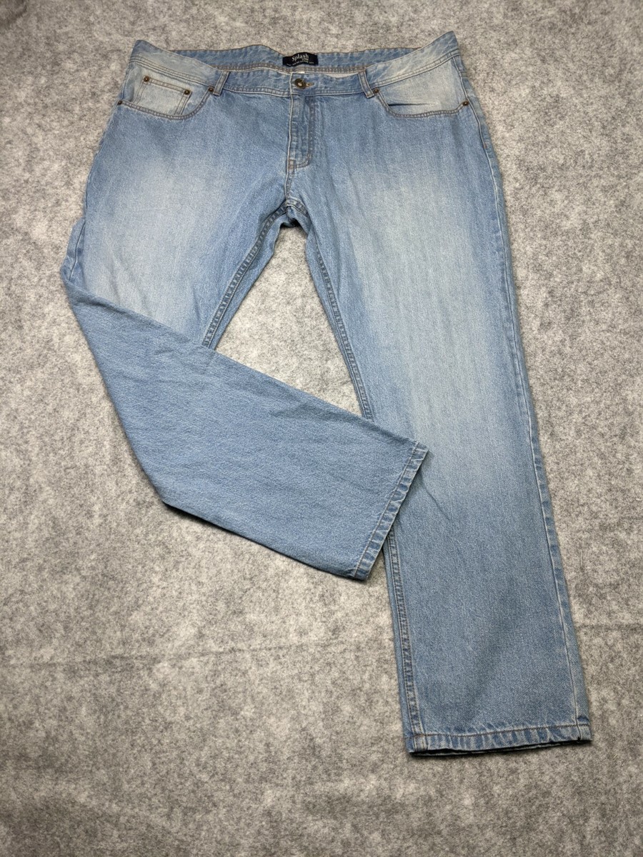 Splash DNM Men's size 42 Blue Jeans (44 x 31) actual Straight Leg Denim