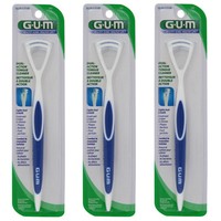 3 Pack Gum Dual-action Tongue Cleaner, Colors May Vary on sale 3 Pack Gum Dual-action Tongue Cleaner, Colors May Vary on sale
