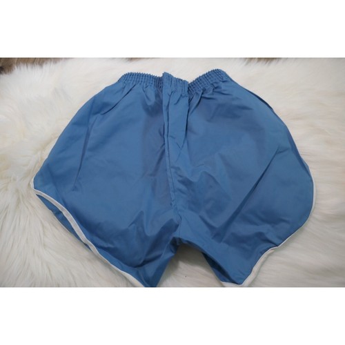 VINTAGE NWOT Deadstock EMPIRE Union Made NYC Gym PE Coach 28/30 Nylon Shorts - Picture 7 of 8