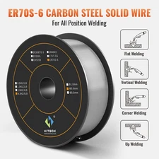 HItbox 9.92lbs 0.0354"  ER70S-6 Carbon Steel Welding Wire Gas MIG Welding Wire