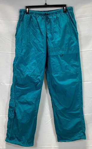 Pantalon cargo bleu homme Supreme taille élastique unie cordon de serrage moyen