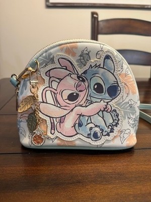Disney Lilo and Stitch Angel Crossbody Bag Purse Pastel EUC Bioworld