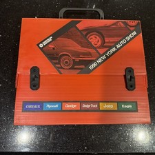 Vintage 1990 New York Auto Show Chrysler Motors Advertising Press Kit Dodge Jeep Vintage 1990 New York Auto Show Chrysler Motors Advertising Press Kit Dodge Jeep