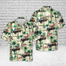 1928 Ford Model A Wagon Hawaiian Shirt, Casual Shirt For Men