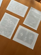 KISS🩸RARE 1970s T-SHIRT HEAT TRANSFER SET-AUCOIN