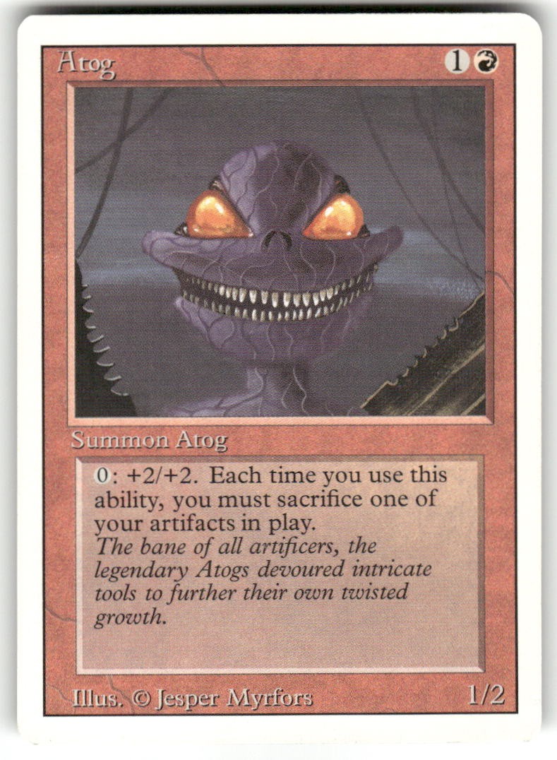 Atog Common Revised Edition Magic: The Gathering Near Mint