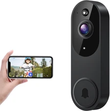 1080P Smart Wireless Video Doorbell Camera Night Vision Real-Time Alerts AI Wifi