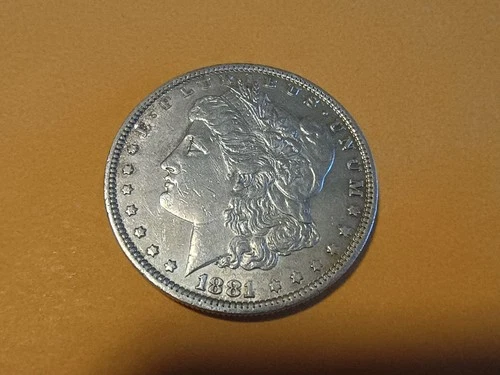 1881-S $1 Morgan Silver Dollar AU