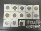 Lot of (25) Washington Quarters Silver 90% All 1964 Or Prior