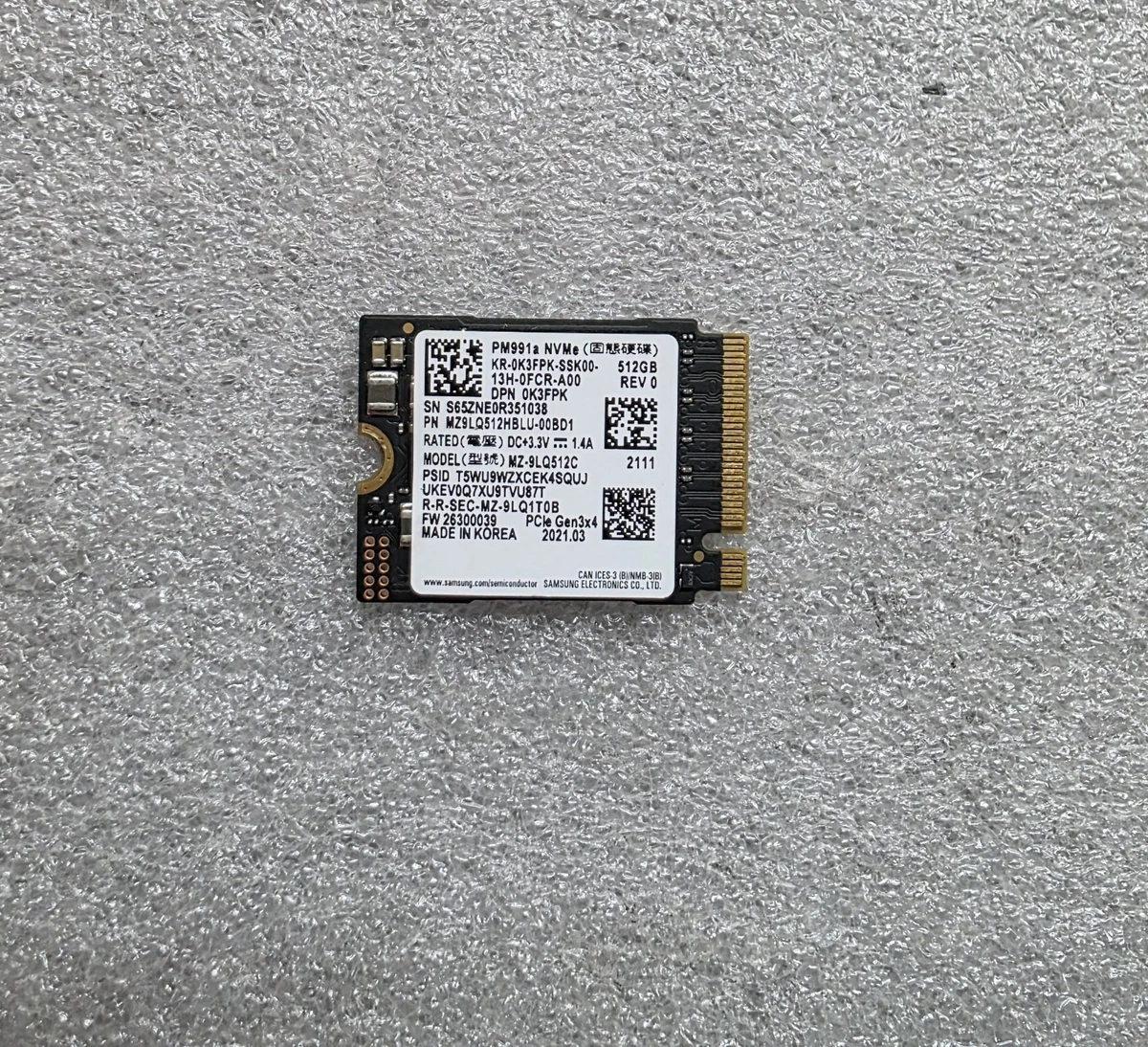 Samsung 256 GB Internal Solid-State Drives for sale | eBay