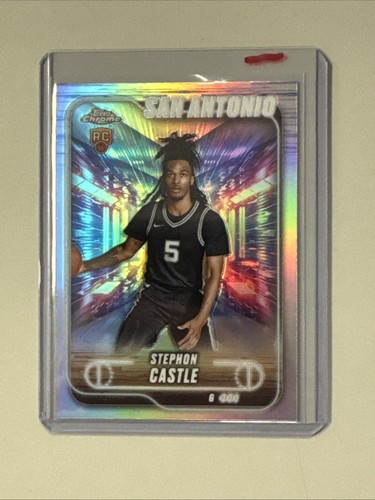 2024-25 Topps Chrome Stephon Castle Refractor