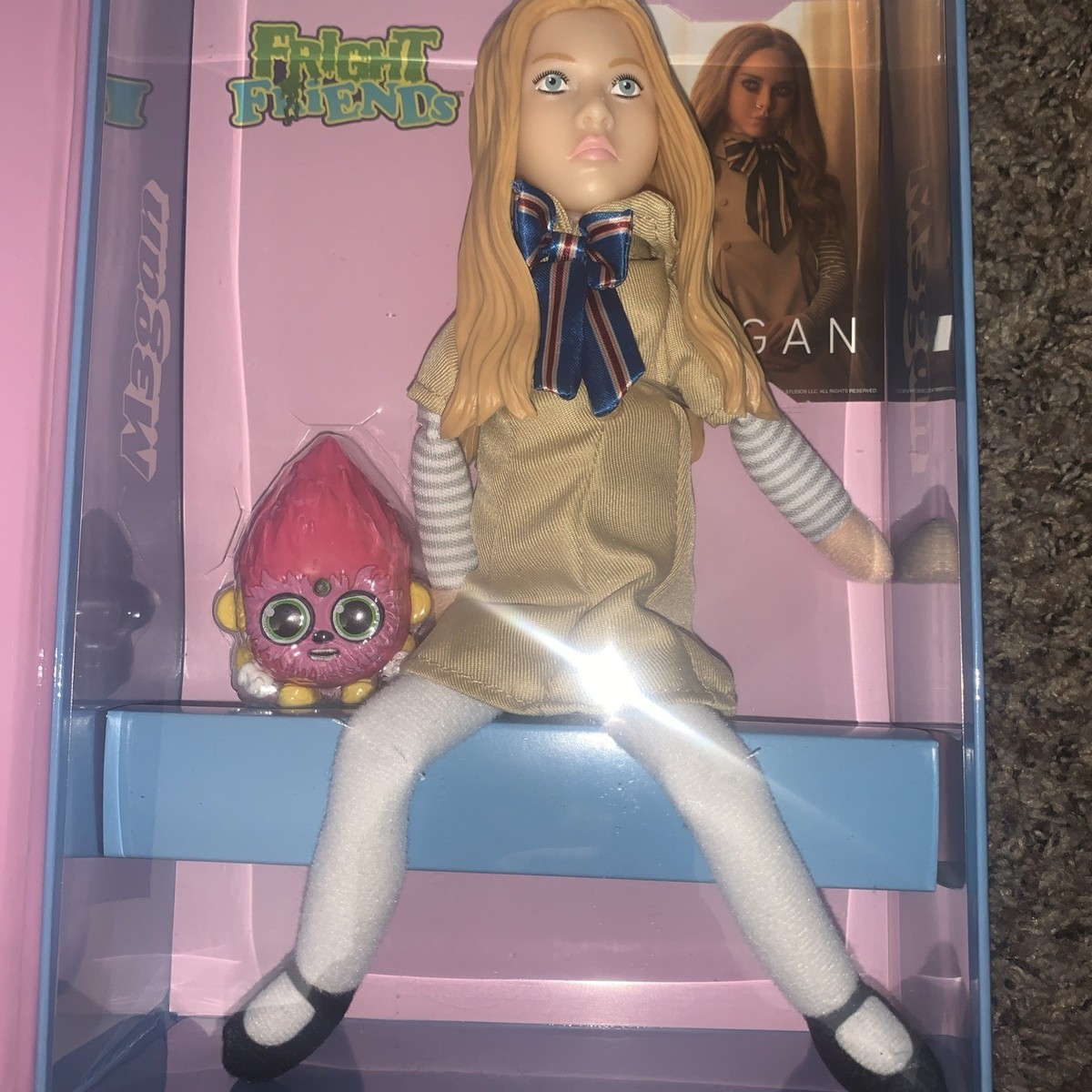 M3GAN Doll MEGAN Plush Box Set Culture Fly FRIGHT FRIENDS Horror