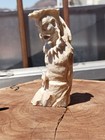 Incredible Vintage Native American Antler Warrior Sculpture Carving — photo 7