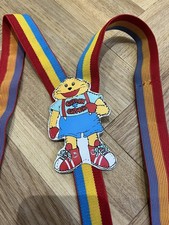Vintage Gordon the Gopher children’s rainbow braces 
