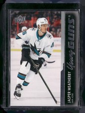 2021-22 Upper Deck #487 Jasper Weatherby Young Guns Rookie RC
