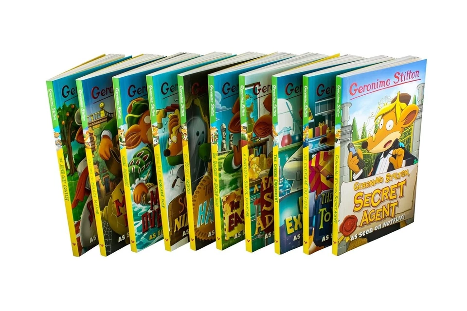 Geronimo Stilton 10 Books Collection (Series 2) Box Set - Ages 5-7- Paperback - Image 4 of 4