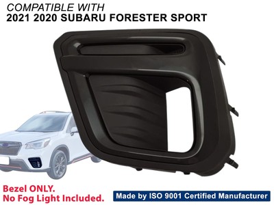 Fits Fog Light Bezel Trim 2020 2021 Subaru Forester Sport Driver