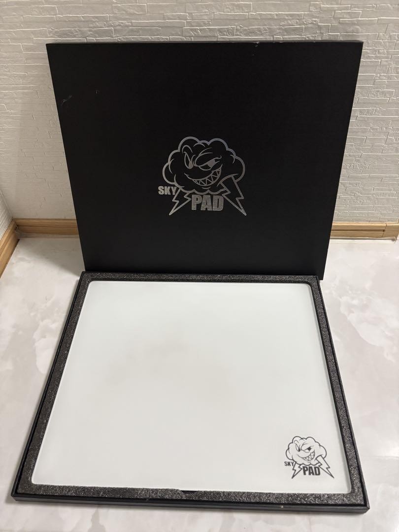 SKYPAD 3.0 White 350×300mm Glass Gaming Mouse Pad Used | eBay