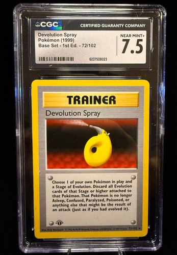 Devolution Spray (1st Edition) graded CGC 7.5 for sale on eBay