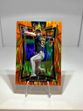 2025 Panini Select #16 Bubba Chandler Orange Flash Prizms