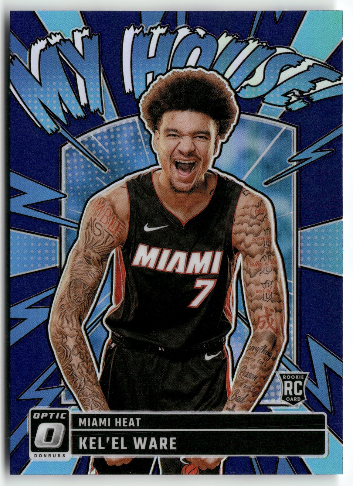 2024-25 Donruss Optic #11 Kel'el Ware My House Purple