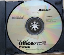 Vintage - Microsoft Office 2000 Premium SR-1 Patch, 2000