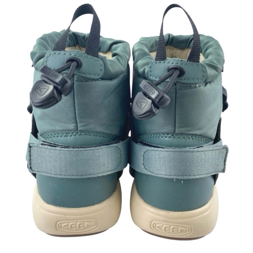 Stivali da neve KEEN Hoodzerra blu cinturino regolabile impermeabili moda isolati 7