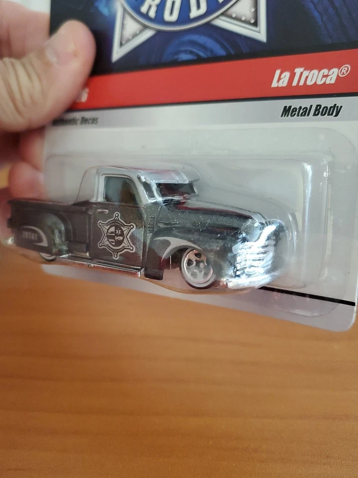 Hot Wheels Cop Rods #17/26 La Troca - Paquete protector - ¡ULTRA RARO!!! Foto 4 de 4