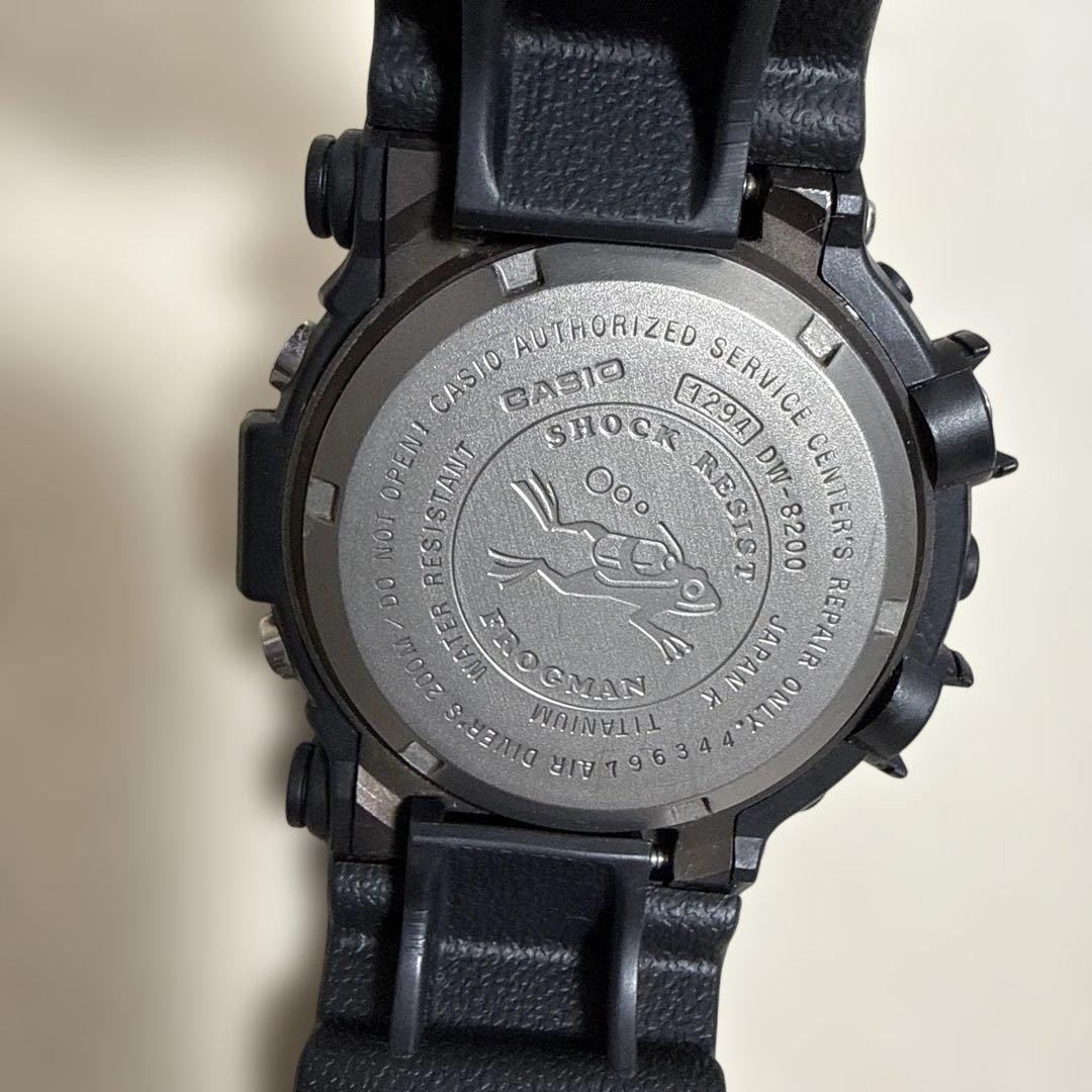 CASIO G-SHOCK FROGMAN DW-8200BM-1T Men's Wrist Watch #0001 | eBay