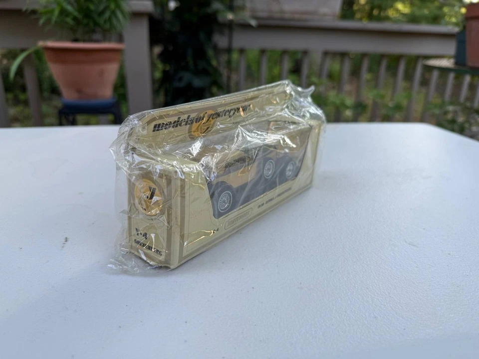 Vintage Matchbox Models Of Yesteryear - Y4 1930 Duesenberg Model J with plastic - Image 2 of 4