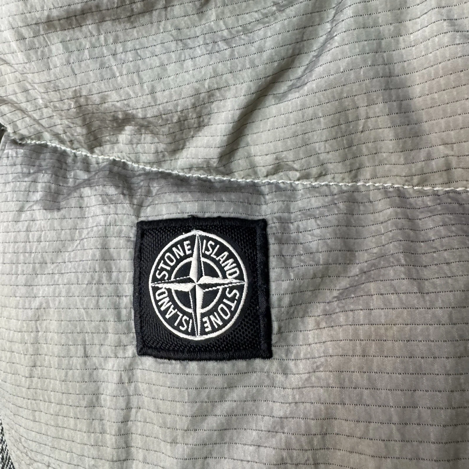 Stone Island Nylon Metal Watro Rip stop Down TC Green Graysh Sz M Jacket READ - product detail image 4