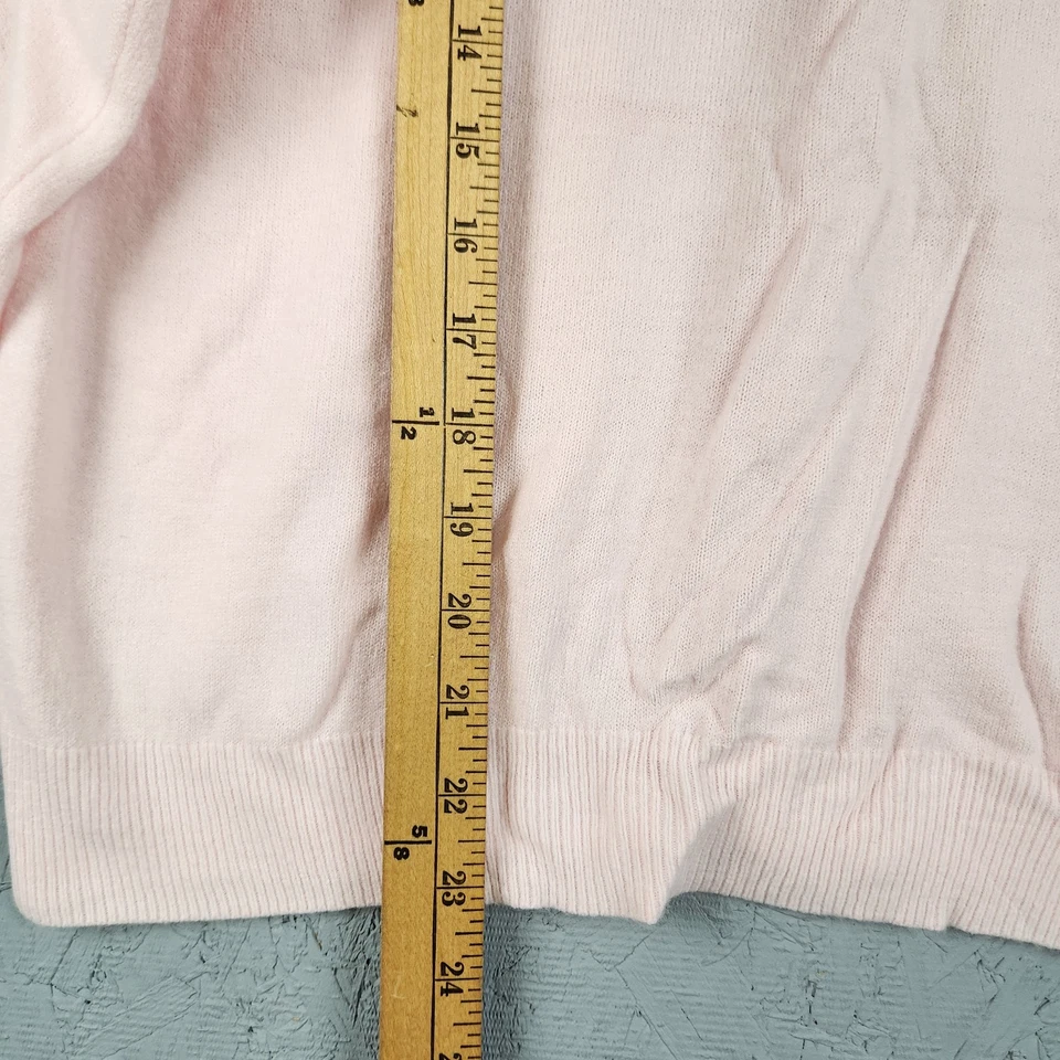 Vintage Hampshire Studio Sweater Womens XL Half Zip Pullover Made USA 90s Acryli - Image 3 of 4