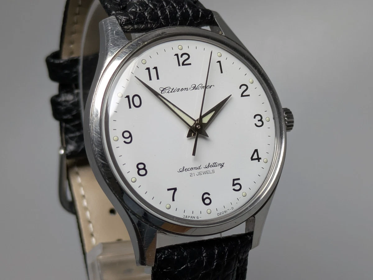 Citizen Mechanical (Manual) 21 Jewels Wristwatches for sale - eBay