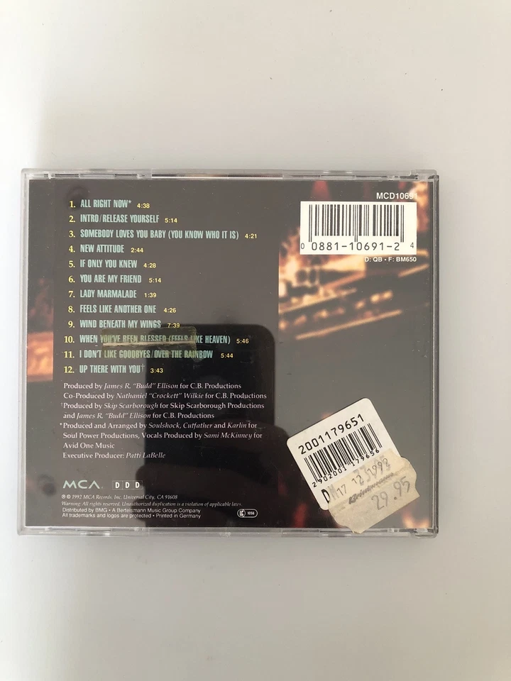 Patti Labelle - Live at the Apollo ST-K315 - Bild 2 von 2