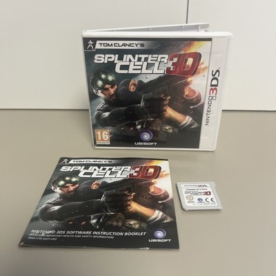 Tom Clancy's Splinter Cell 3D - Nintendo 3DS - PAL - komplett mit Handbuch
