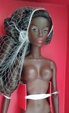 Integrity Toys Gala Glow Up Zuri Okoty Doll Nude + Extra Hands, Stand, COA