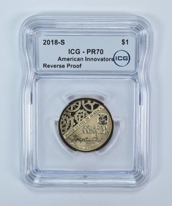 2018-S American Innovation $1 Washington's Signature Reverse PR70 ICG *5110