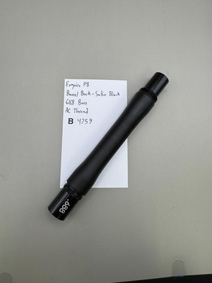 Empire PB Paintball Barrel Back-Satin Black 688 Bore AC Thread