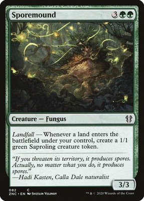 Sporemound - Commander: Zendikar Rising #82 NM