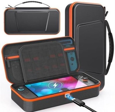 FASTSNAIL [Charge Inside] PP Hard Shell Carrying Case for Nintendo Switch 2 2025