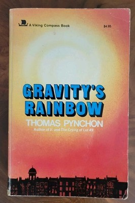 Gravitys Rainbow by Thomas Pynchon 2nd Printing Paperback Viking 1973 G2U