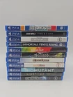 PlayStation 4 Lot Of 11 Games Tested And Working Star Wars Horizon Jurassic Park