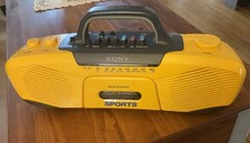 Sony Sports Boombox Water Resistant Model CFS-903