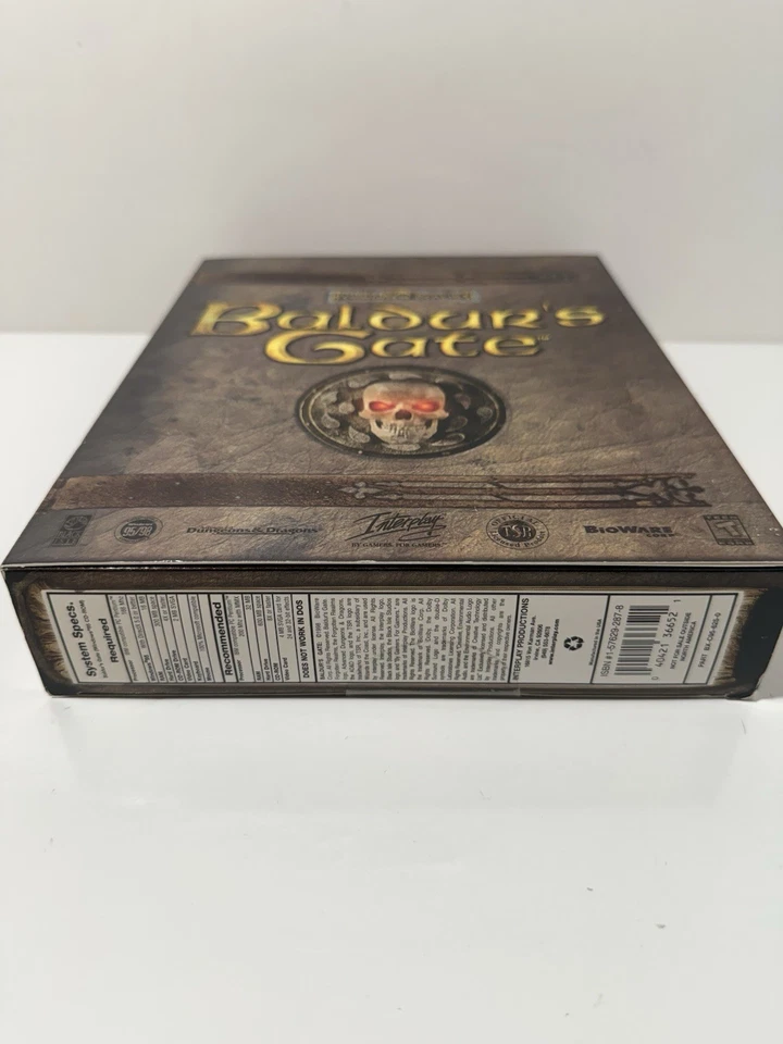 Vintage Baldur's Gate: Forgotten Realms PC Dungeons & Dragons  New - Image 4 of 4
