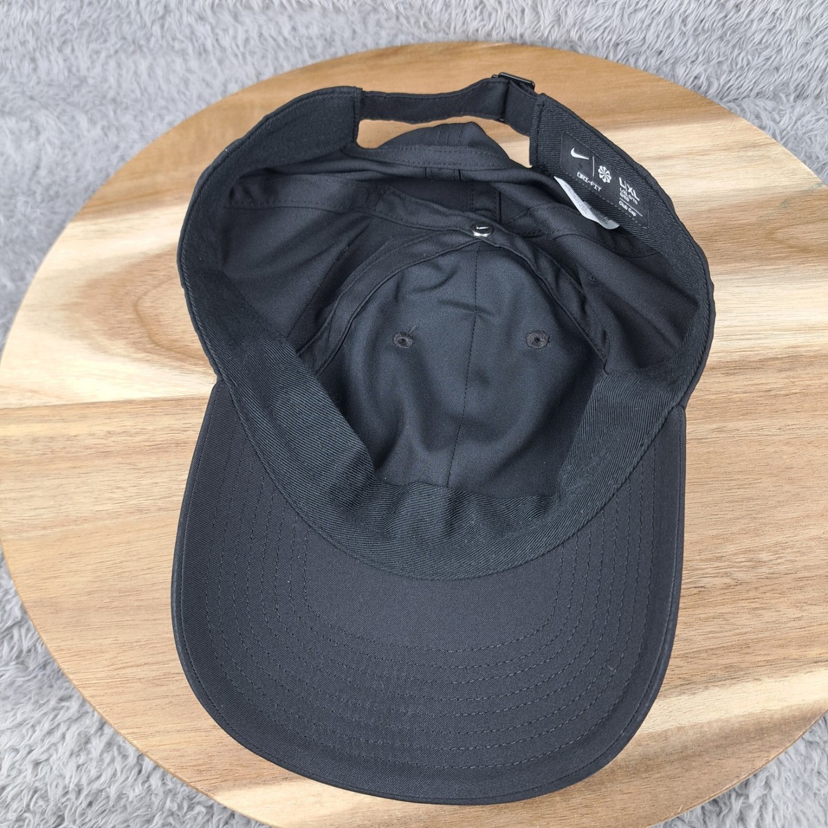 Nike x Matthew M Williams Hat Cap Strap Back Triple Black Logo MMW