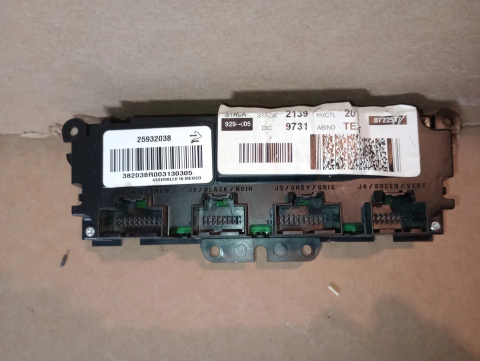 Acadia/enclave/travesía 2007-2013: aire acondicionado, calefacción, temperatura, clima, control Foto 2 de 4