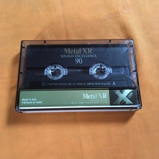 1 x Cassette SONY METAL XR 90 IEC IV/posición metal excelente estado 1998